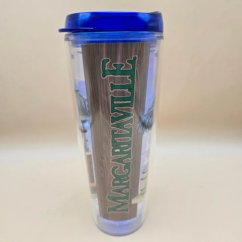 Margaritaville 26 oz Insulated Tumbler Wasting Away Again Blue Lid Made in‎ USA